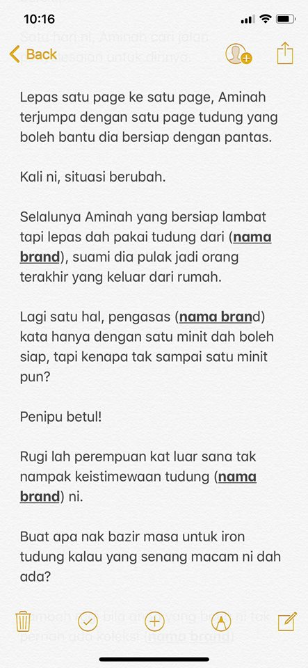 Template Percuma Iklan Tudung