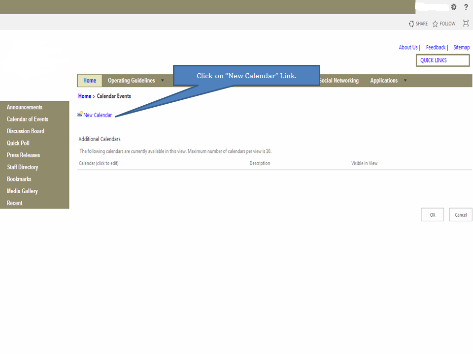 Things To Share Calendar Overlay In SharePoint 2013 things-to-share-calendar-overlay-in-sharepoint-2013