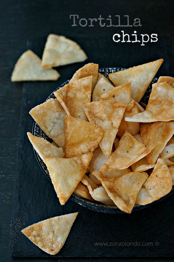 Tortilla chips messicane