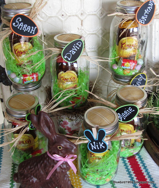 Bluebird1959 Easter Happy Hour Mason Jar