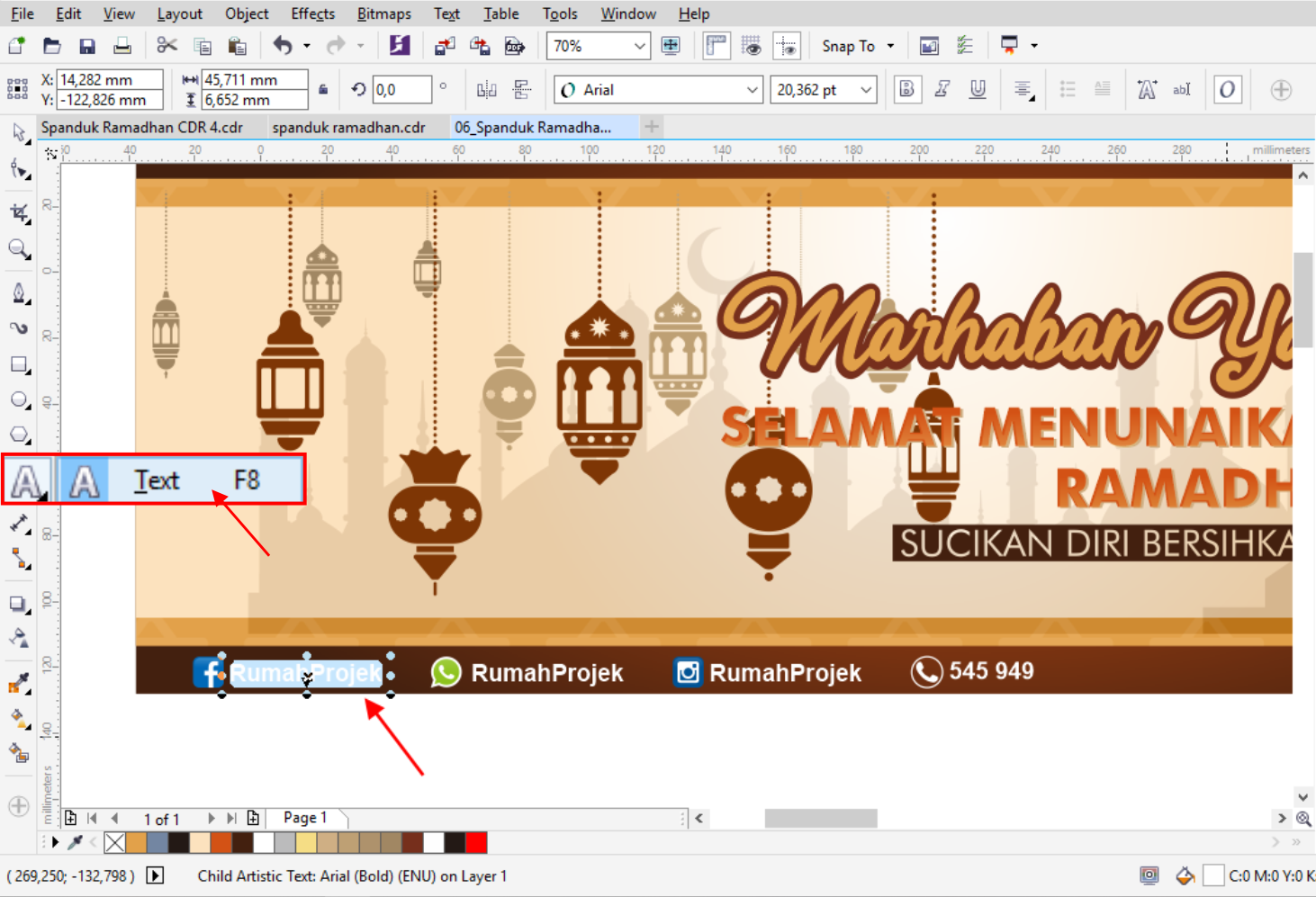 Download Desain Spanduk Ramadhan Corel Draw Gratis