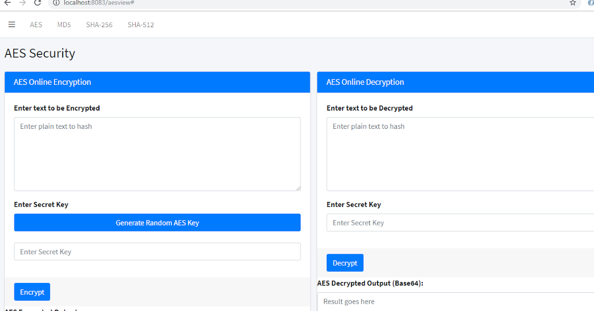Generate Secret Key For Aes Online