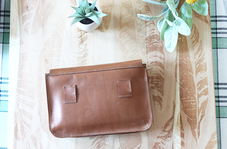 Leather Belt Bag // Kelly Waist Bag Sewing Pattern Review / Handmade Frenzy