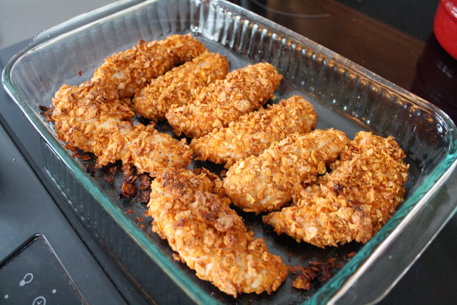 Making Mama's Kitchen Frosted Flake Breaded Chicken Tenders
