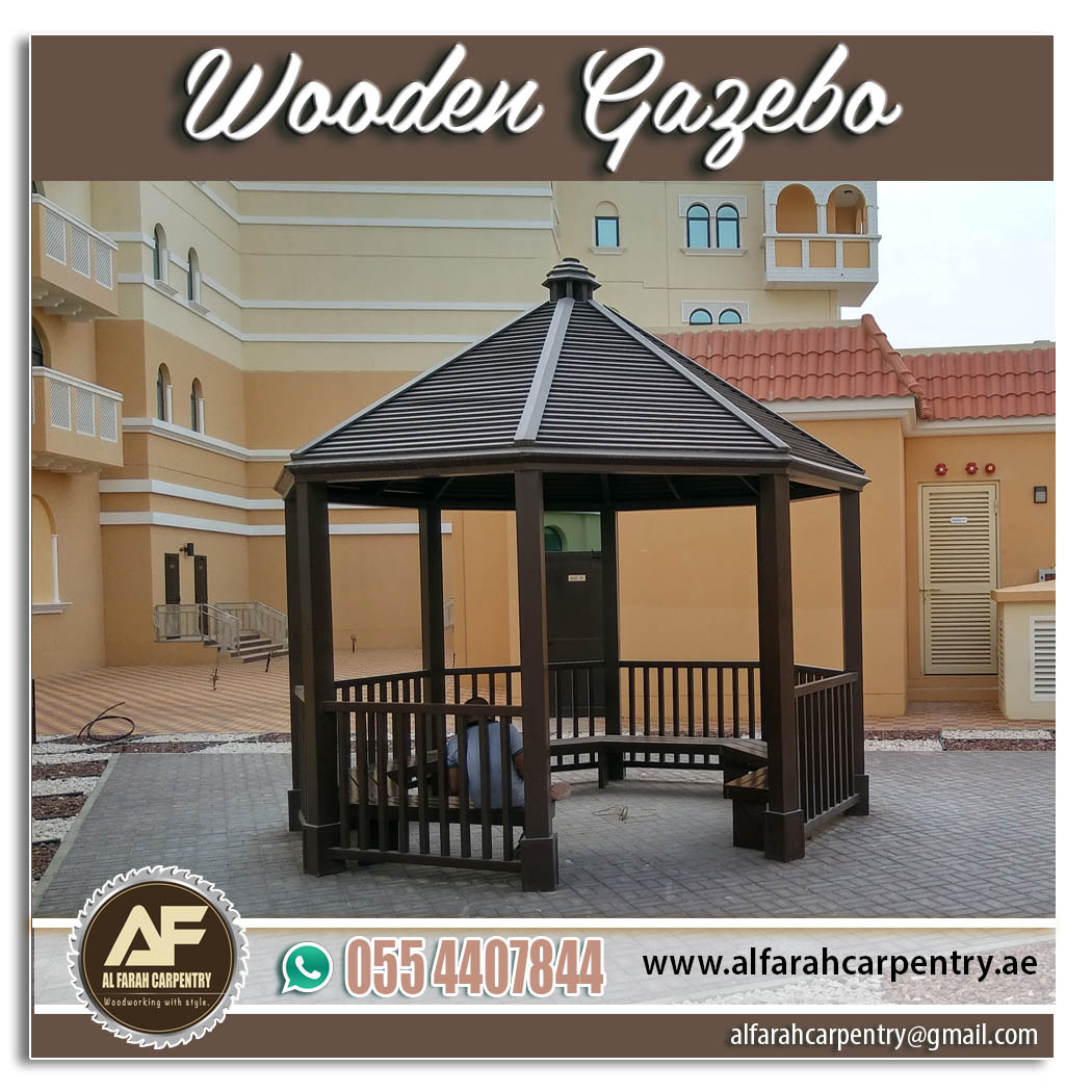 Wooden Gazebo And pergola Contractor In Dubai , Abu Dhabi , Sharjah