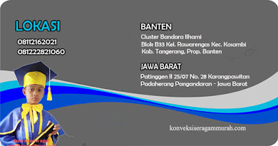 tempat bikin toga wisuda AKbid Gatra buana Gurabati tidore