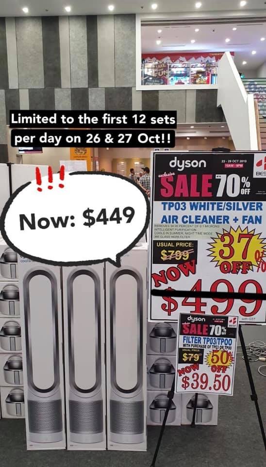 Best Denki Dyson Sale Singapore SAFRA Toa Payoh