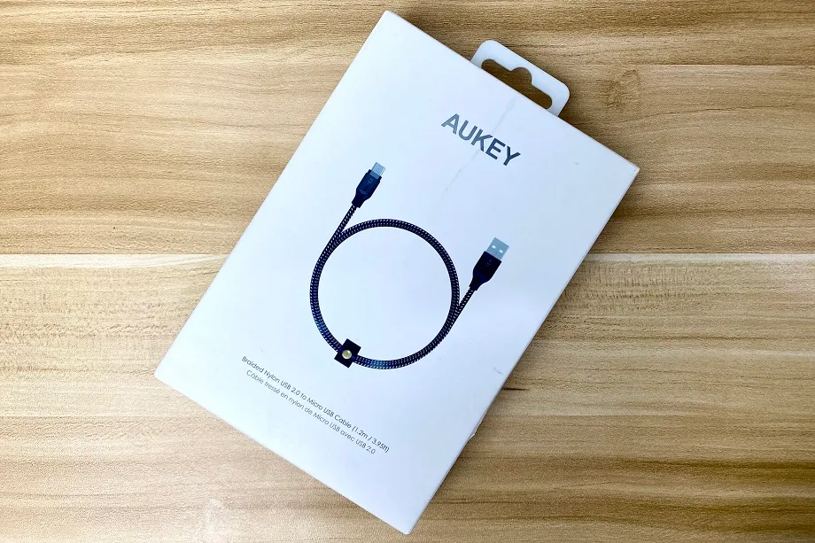 Grab the Aukey High Performance Nylon MicroUSB cable in Shopee 7.7. Sale