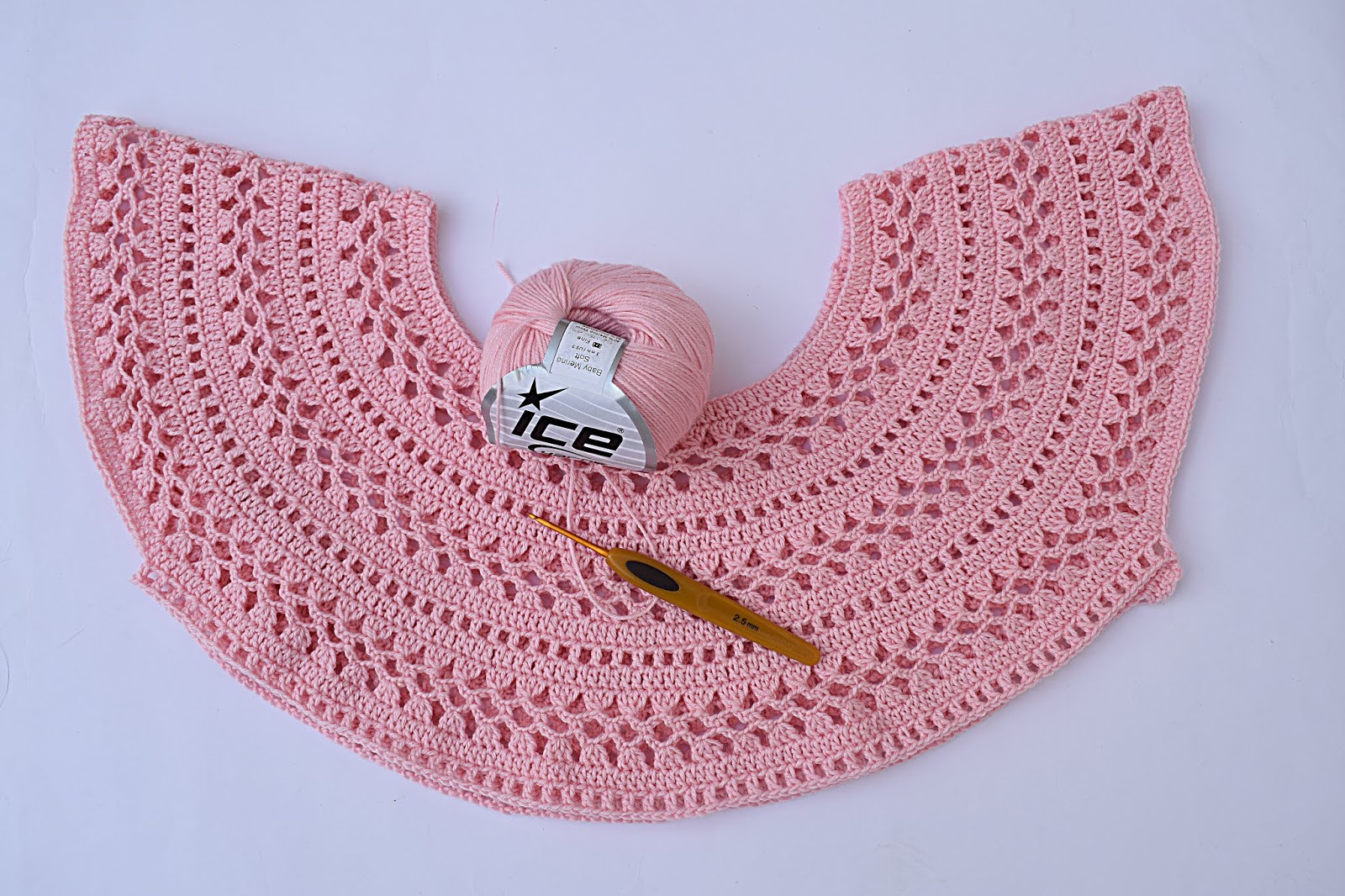 Canesú a crochet para blusa muy facil y