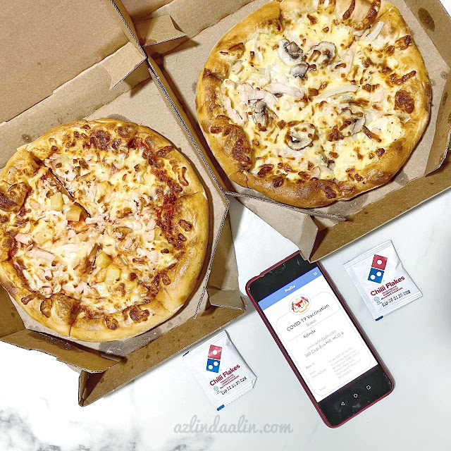 Dominos vaksin promo