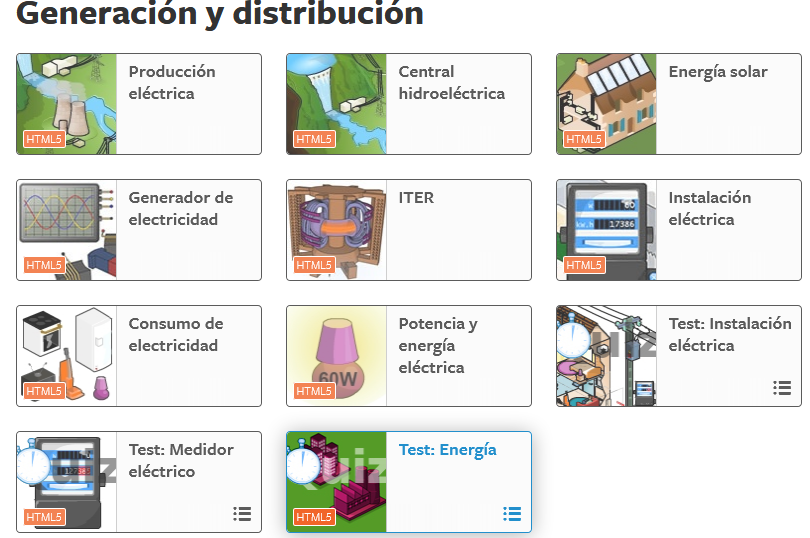 Generación y distribución de energía