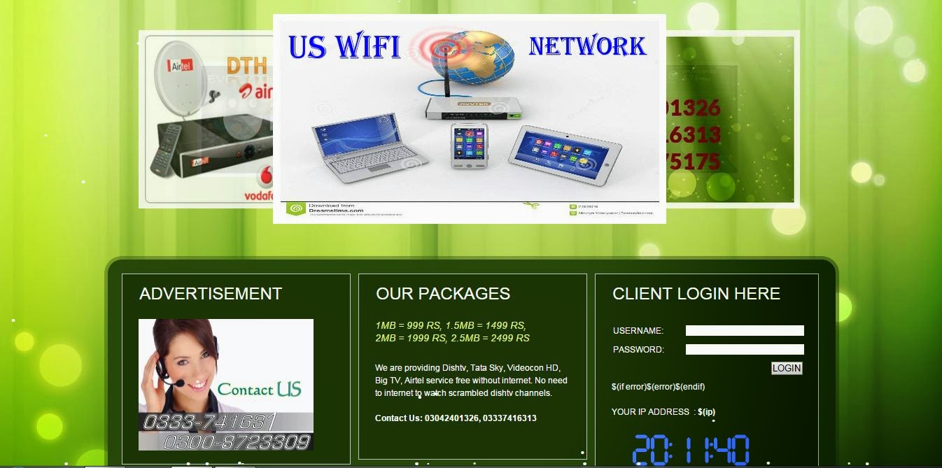 Mikrotik Hotspot Login Page Template Free Hotspot Login Page Free