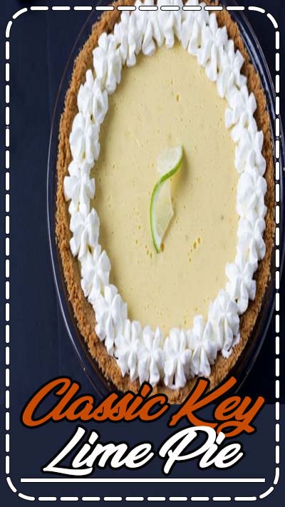 Classic Key lime pie is a favorite summer time dessert! This key lime pie recipe is easy to make, creating a smooth and creamy filling for the graham cracker crust.