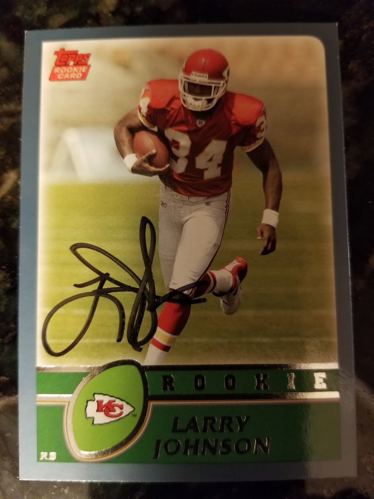 Autograph Through The Mail Athletes Larry Johnson