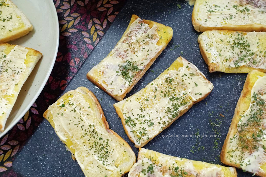 Resepi Roti Gardenia Garlic Sedap Weh!  Busyra Takiyudin