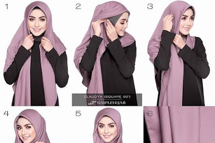 12+ Inspirasi Tutorial Hijab Syar'i Modern Terbaru 2023