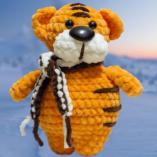 PATRON GRATIS TIGRE AMIGURUMI 41288