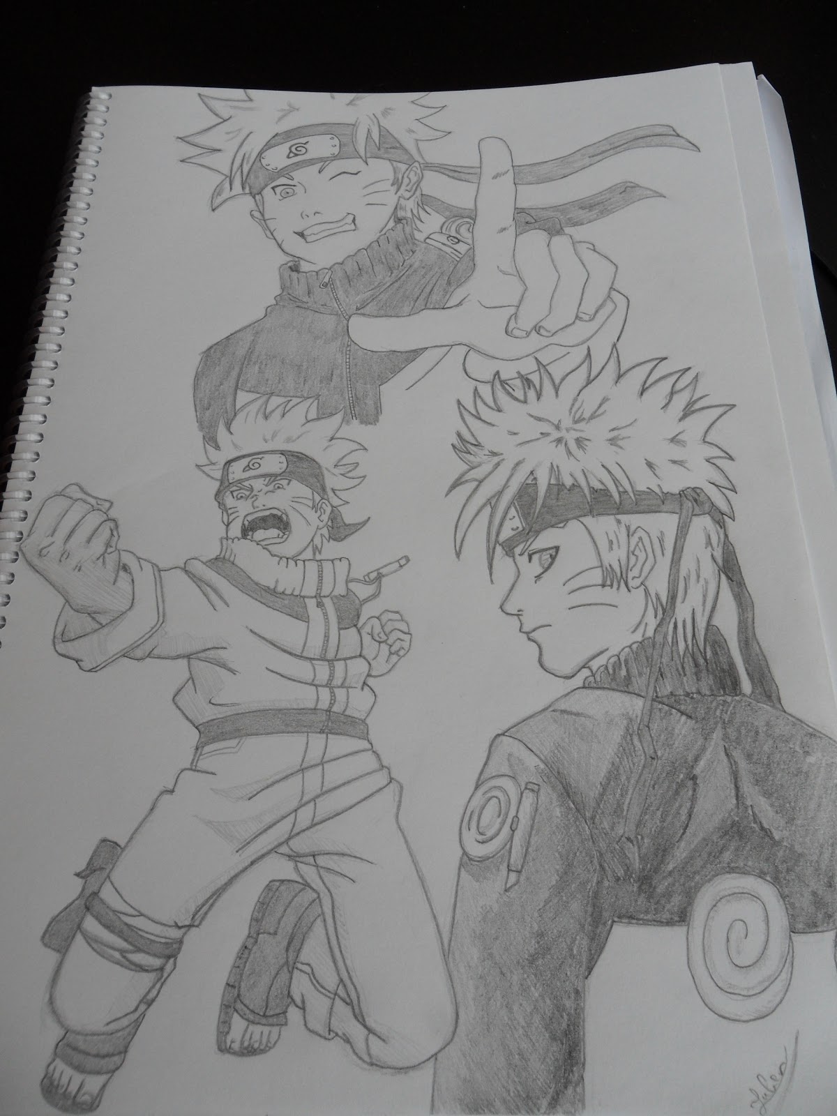 N@ruto: dessins crayonnés. - Juju Gribouille