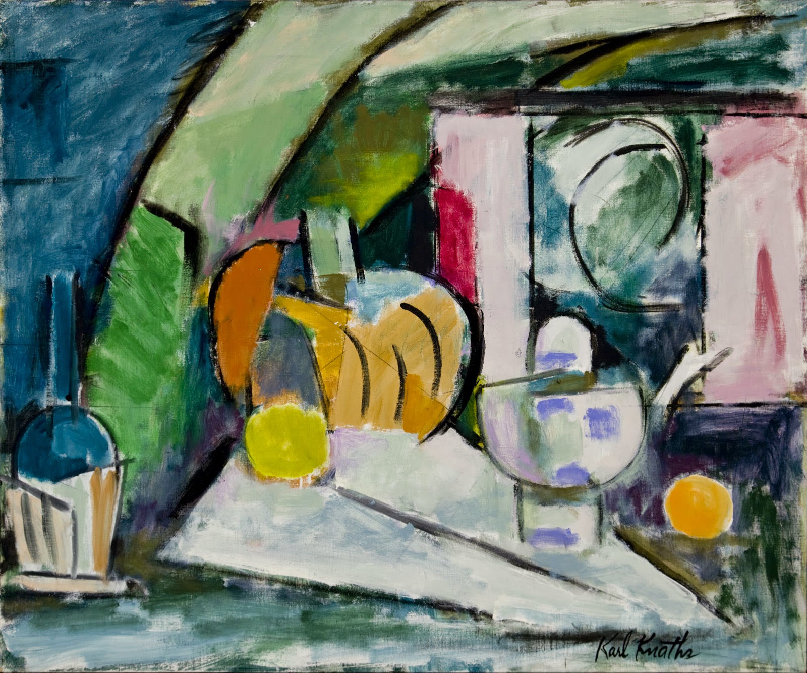 Secondat A Painting By Karl Knaths
