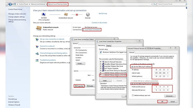 Setting IP pada Laptop kamu