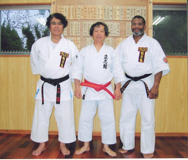 Sensei's Irie, Kiyuna, and Jackson