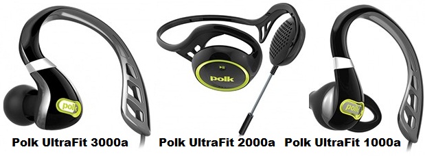 Polk Ultrafit Headphone, Polk UltraFit 3000a, UltraFit 2000a, UltraFit 1000a