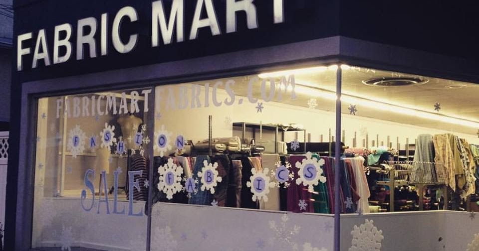 Diary of a Sewing Fanatic Meet me at Fabric Mart on Friday!