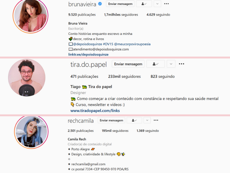 Como fazer uma Biografia perfeita no Instagram + Inspirações