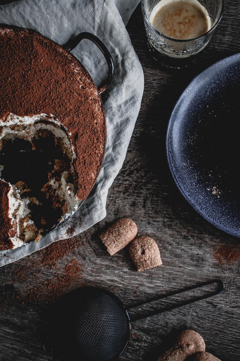 Leckeres Tiramisu mit selbstgemachtem Löffelbiskuit - Julia Bakes!