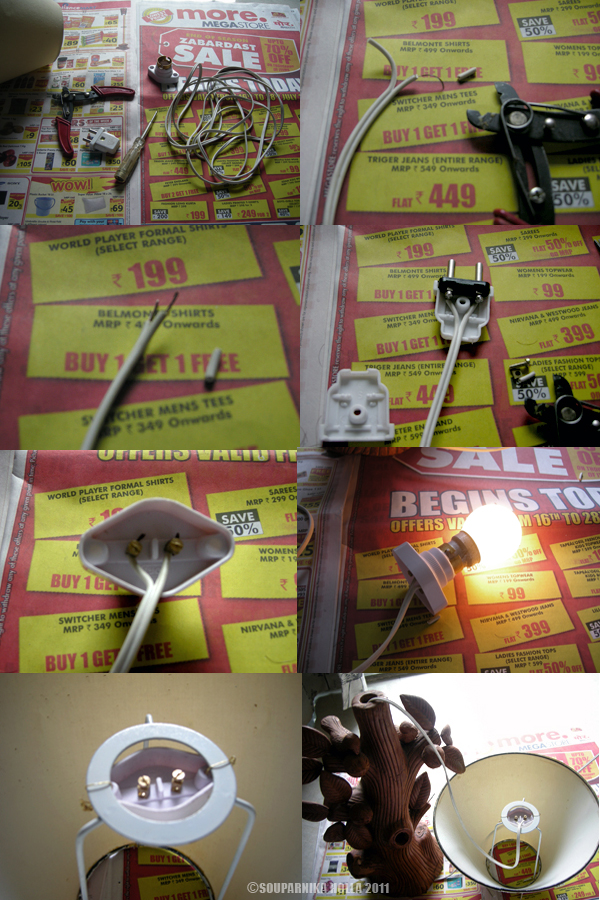 DIY Table Lamp All Soupi's