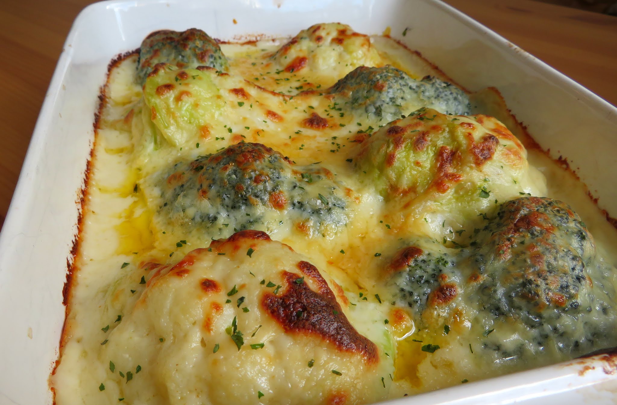 Cauliflower & Broccoli Cheese The English Kitchen