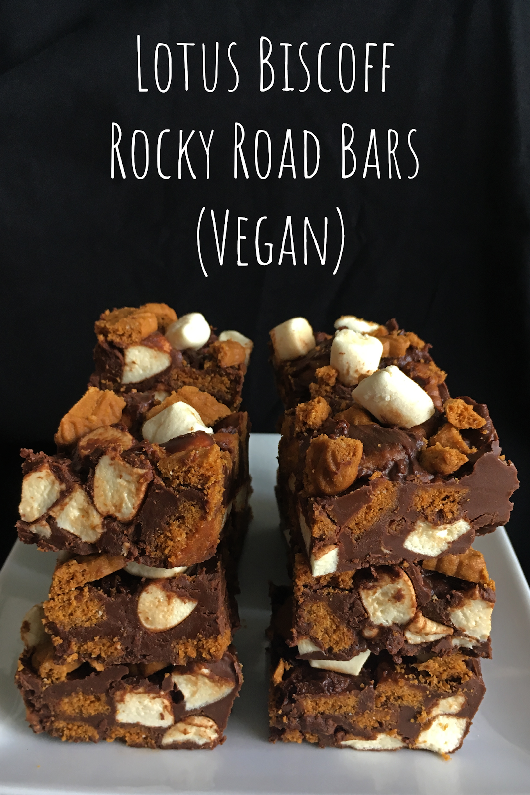 Lotus Biscoff Rocky Road Bars (Vegan) Susiechef