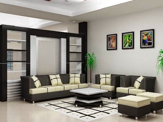 Simple Living Room Design Picture