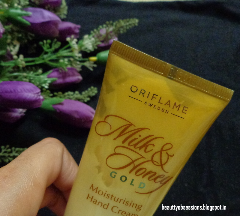 Oriflame Milk & Honey Gold Moisturising Hand Cream Review