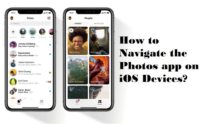 How to Navigate the Photos app on iOS Devices?
