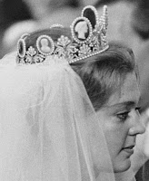 Tiara Mania: Empress Josephine of France's Cameo Tiara worn by Princess Birgitta of Sweden cameo tiara empress josephine france sweden princess birgitta