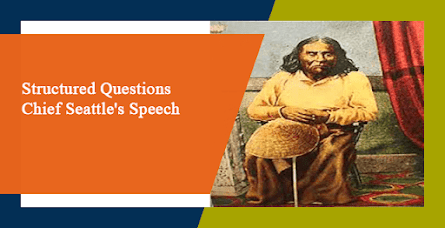 Structured Questions from Chief Seattle's Speech by Chief Seattle