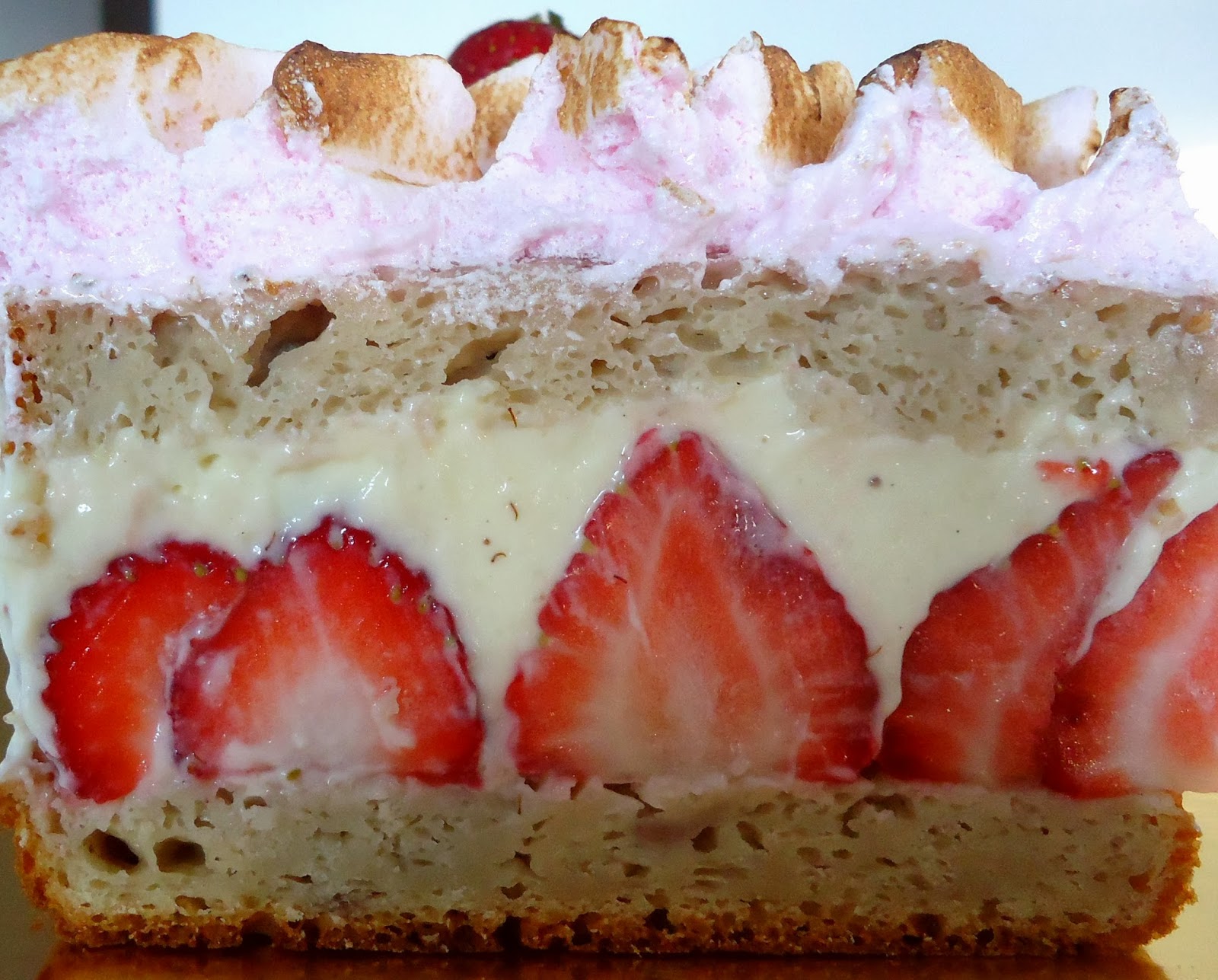 MiniCuisine Fraisier meringué