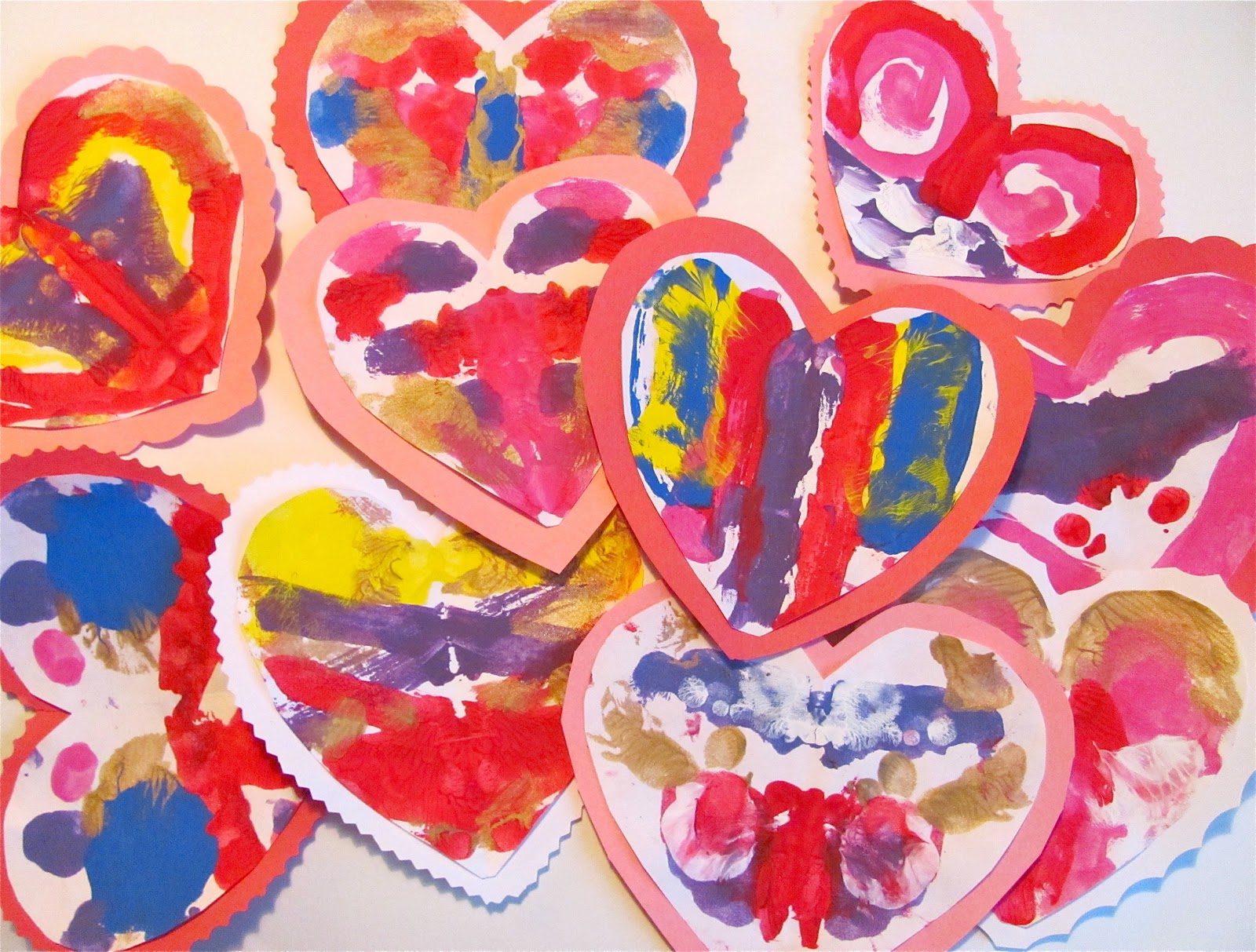 аппликация ко дню влюбленных