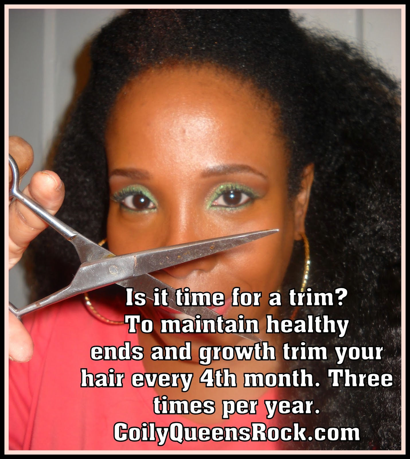 CoilyQueens™ Grow hair fast by trimming during New Moon (Sept)