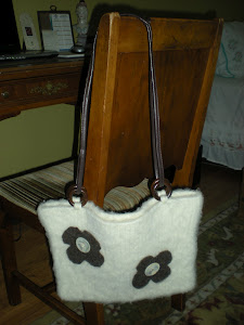 Front of Felted Purse