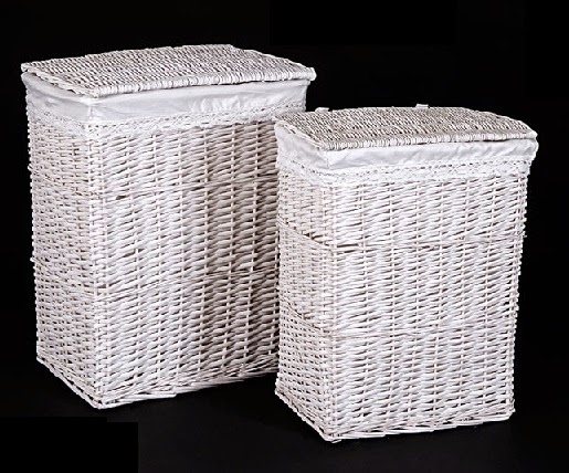 cestería y mimbre: Organiza tu hogar 2: Cestas para la ropa sucia