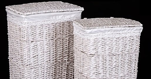 cestería y mimbre: Organiza tu hogar 2: Cestas para la ropa sucia