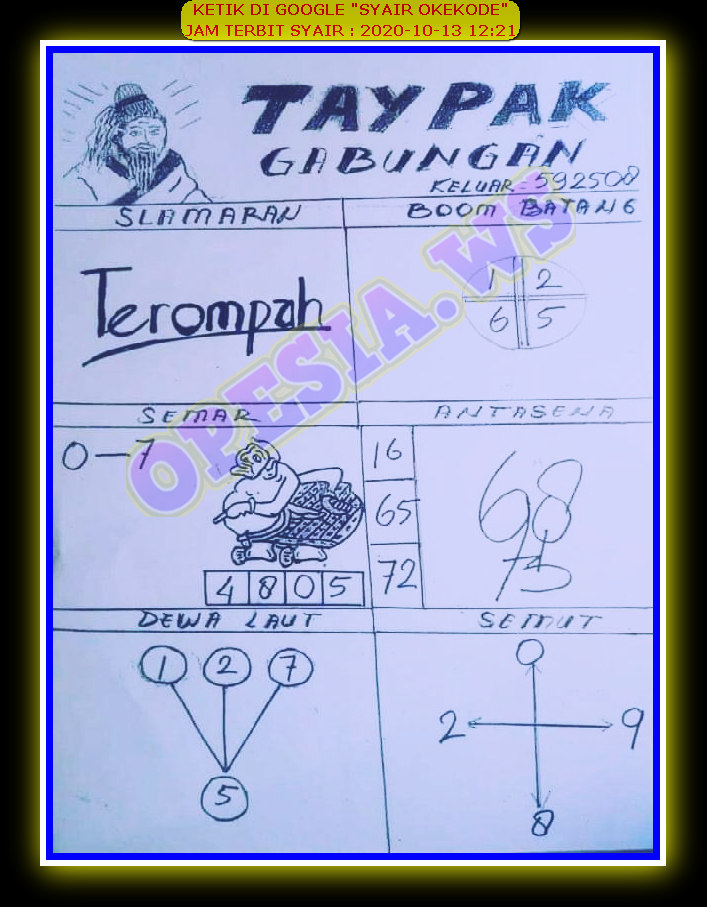 1 New Message Kode Syair Hongkong 13 Oktober 2020 Forum Syair Togel Hongkong Singapura Sydney