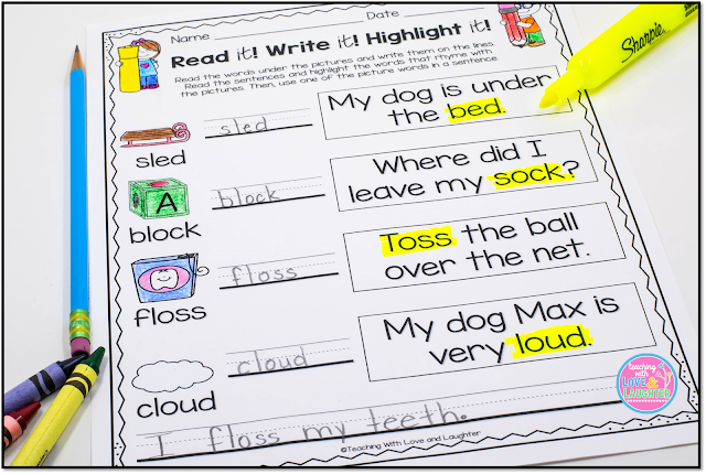 Teaching With Love and Laughter: Common Core Printables