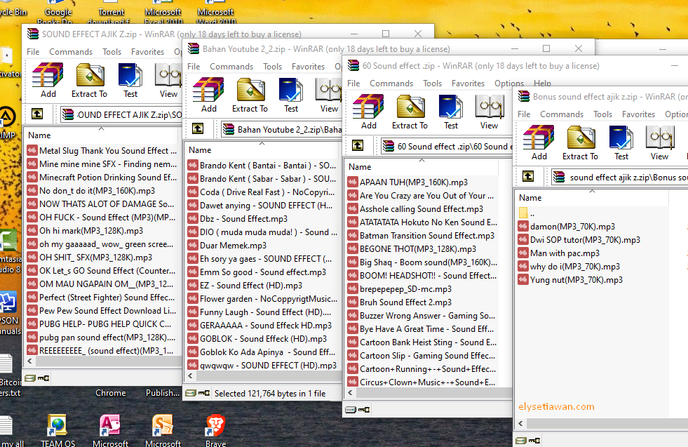 Download Mentahan Sound Effect Backsound Untuk Edit Video Exe
