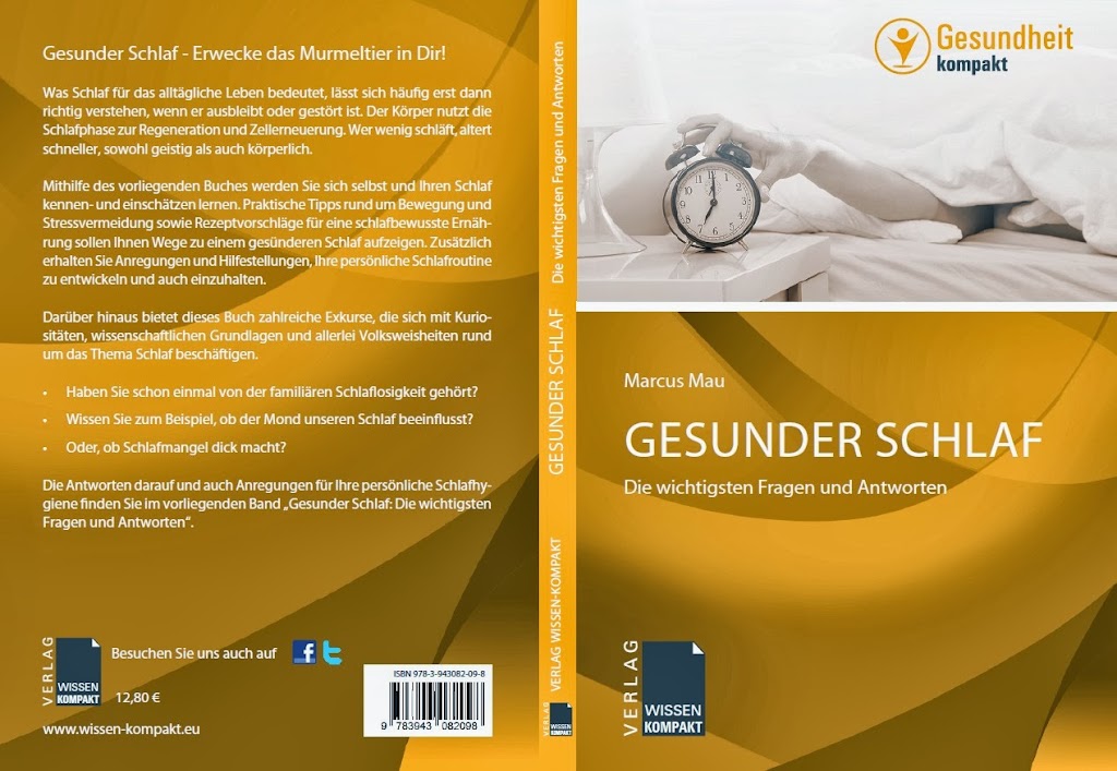 Buch: Gesunder Schlaf im Verlag Wissen-kompakt (für vergrößerte Darstellung...