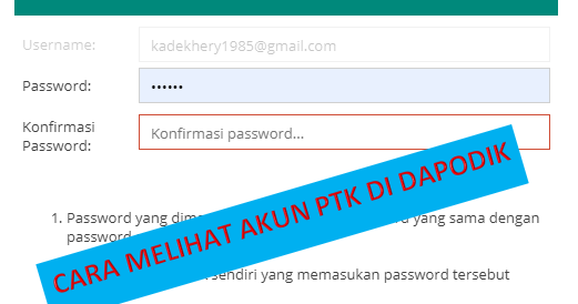 Cara Melihat Akun Ptk Di Aplikasi Dapodik Kherysuryawan Id