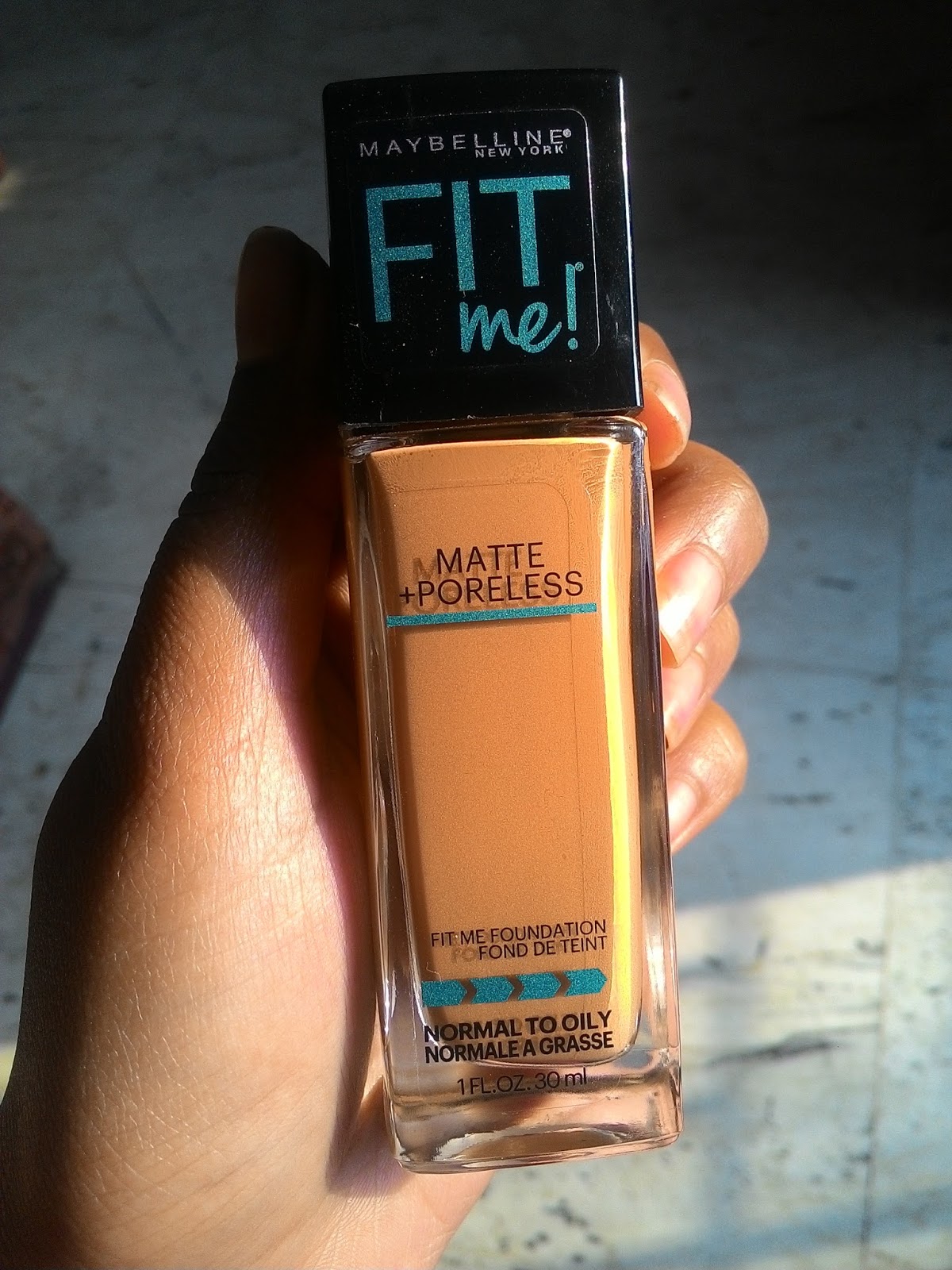 Maybelline Fit Me Matte Poreless Foundation Review Toffee Caramel