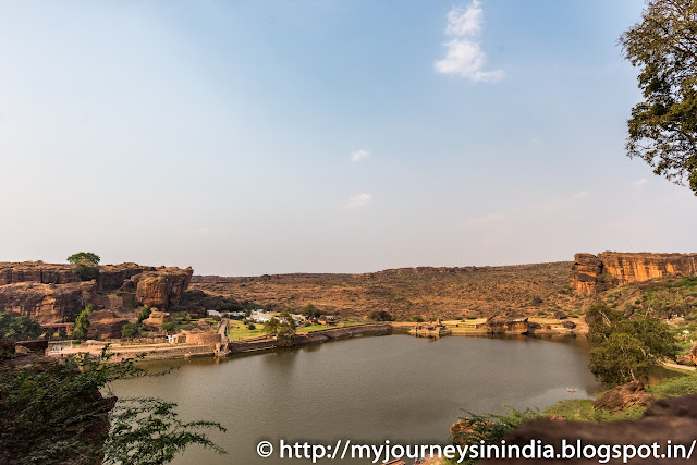 Badami Agastya Tank View